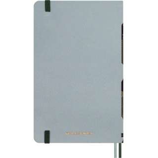 Notes MOLESKINE Snake Leaves 2025, L, 13x21cm, w linie, Notatniki, Zeszyty i bloki