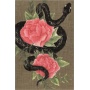Notes MOLESKINE Snake Roses 2025, L, 13x21cm, w linie, w pudełku, Notatniki, Zeszyty i bloki