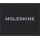 Przypinka MOLESKINE K, srebrna