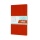 Zestaw 2 zeszytów MOLESKINE Volant, L, 13x21cm, w linie, 96 stron, coral orange/aquamarine