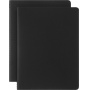 Zestaw 2 zeszytów MOLESKINE Smart Cahier, XL, 19x25cm, w linie, czarny, Zeszyty, Artykuły szkolne
