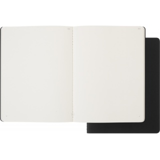 Zestaw 2 zeszytów MOLESKINE Smart Cahier, XL, 19x25cm, w linie, czarny, Zeszyty, Artykuły szkolne
