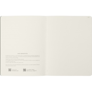 Zestaw 2 zeszytów MOLESKINE Smart Cahier, XL, 19x25cm, w linie, czarny, Zeszyty, Artykuły szkolne