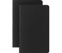 Set of 2 notebooks MOLESKINE Smart Cahier, P, 9x14cm, ruled, black