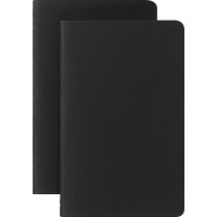 Zestaw 2 zeszytów MOLESKINE Smart Cahier, P, 9x14cm, w linie, czarny, Zeszyty, Artykuły szkolne