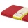 Zestaw 3 zeszytów MOLESKINE Cahier Journals, L, 13x21cm, gładki, 80 stron, cranberry red