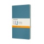 Zestaw 3 zeszytów MOLESKINE Cahier Journals, L, 13x21cm, w linie, 80 stron, brisk blue, Zeszyty, Artykuły szkolne