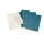 Zestaw 3 zeszytów MOLESKINE Cahier Journals, L, 13x21cm, w linie, 80 stron, brisk blue