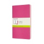 Zestaw 3 zeszytów MOLESKINE Cahier Journals, L, 13x21cm, gładki, 80 stron, kinetic pink, Zeszyty, Artykuły szkolne