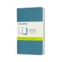 Set of 3 notebooks MOLESKINE Cahier Journals, P, 9x14cm, plain, 64 pages, brisk blue