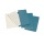Zestaw 3 zeszytów MOLESKINE Cahier Journals, P, 9x14cm, w linie, 64 strony, brisk blue