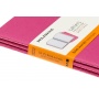 Set of 3 notebooks MOLESKINE Cahier Journals, P, 9x14cm, ruled, 64 pages, kinetic pink