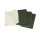 Zestaw 3 zeszytów MOLESKINE Cahier Journals, P, 9x14cm, w linie, 64 strony, myrtle green