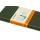 Zestaw 3 zeszytów MOLESKINE Cahier Journals, P, 9x14cm, w linie, 64 strony, myrtle green