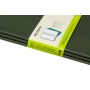 Set of 3 notebooks MOLESKINE Cahier, L, 13x21cm, plain, 80 pages, myrtle green
