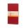 Zestaw 3 zeszytów MOLESKINE Cahier, L, 13x21cm, w linie, 80 stron, cranberry red