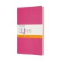 Set of 3 notebooks MOLESKINE Cahier, L, 13x21cm, ruled, 80 pages, kinetic pink