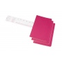 Set of 3 notebooks MOLESKINE Cahier, L, 13x21cm, ruled, 80 pages, kinetic pink