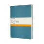 Set of 3 notebooks MOLESKINE Cahier, XL, 19x25cm, ruled, 120 pages, brisk blue