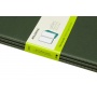 Set of 3 notebooks MOLESKINE Cahier, XL, 19x25cm, plain, 120 pages, myrtle green