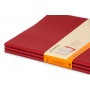 Set of 3 notebooks MOLESKINE Cahier, XL, 19x25cm, ruled, 120 pages, cranberry red