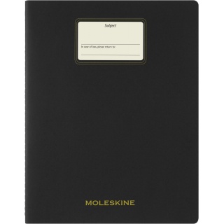 Zeszyt MOLESKINE Student Cahier, XXL, gładki, 21,6x27,9cm, czarny, Zeszyty, Artykuły szkolne
