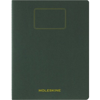 Zeszyt MOLESKINE Student Cahier, XXL, gładki, 21,6x27,9cm, myrtle green, Zeszyty, Artykuły szkolne