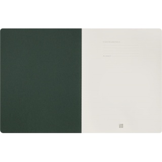 Zeszyt MOLESKINE Student Cahier, XXL, gładki, 21,6x27,9cm, myrtle green, Zeszyty, Artykuły szkolne