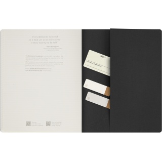 Zeszyt MOLESKINE Student Cahier, XXL, w linie, 21,6x27,9cm, czarny, Zeszyty, Artykuły szkolne