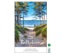 KALENDARZ 13-PL.STANDARD "NAD BAŁTYKIEM" 2026