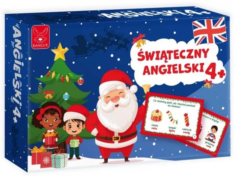 ŚWIĄTECZNY ANGIELSKI 4+, Edukacyjne, Gry