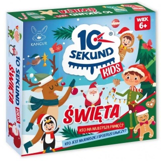 10 SEKUND KIDS ŚWIĘTA, Towarzyskie, Gry
