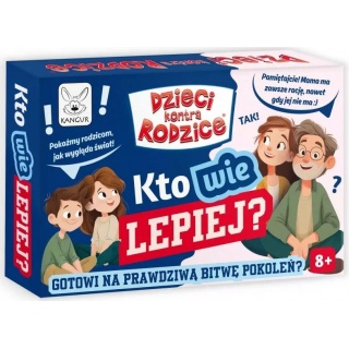 DZIECI KONTRA RODZICE KTO WIE LEPIEJ?, Towarzyskie, Gry