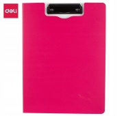 DELI DESKA Z KLIPEM A4 ZAMYKANA PP RIO R&Oacute;ŻOWA, Deski i teczki z klipem, Organizacja dokument&oacute;w