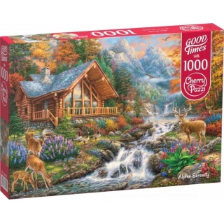 PUZZLE 1000 CHERRYPAZZI ALPINE SERENITY 30400, 1000 elementów, Puzzle