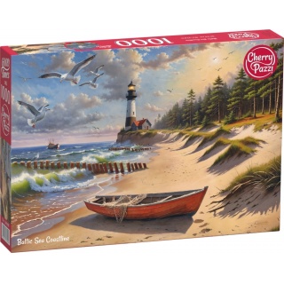 PUZZLE 1000 CHERRYPAZZI BALT.SEA COAST. 30998, 1000 elementów, Puzzle