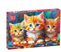 PUZZLE 500 CHERRYPAZZI THIREE LITTLE HEARTS 20425, 500 element&oacute;w, Puzzle