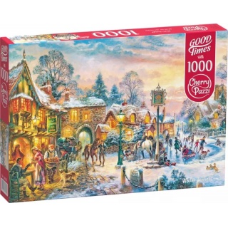 PUZZLE 1000CHERRYPAZZI WINTER TWILIGHT 30370, 1000 elementów, Puzzle
