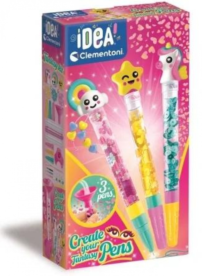 MINI FABRYKA FANTAZYJNYCH DŁUGOPIS&Oacute;W !, Kreatywne, Zabawki