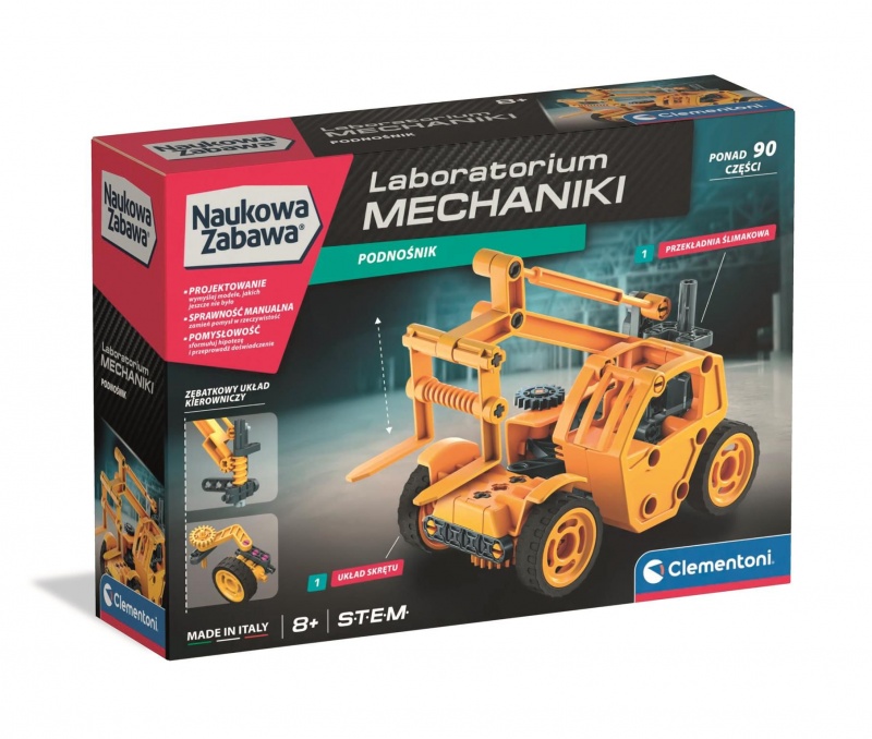 LABORATORIUM MECHANIKI PODNOŚNIK TELESKOPOWY !!, Kreatywne, Zabawki