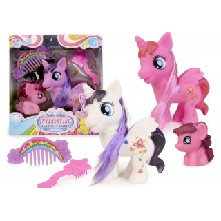 JEDNOROŻEC Z AKCESORIAMI 6906, Dla dziewczynki, Zabawki