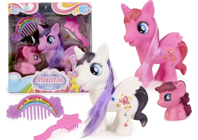 JEDNOROŻEC Z AKCESORIAMI 6906, Dla dziewczynki, Zabawki