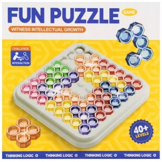 GRA LOGICZNA PUZZLE 15X15X4 PUD 7654, Kreatywne, Zabawki