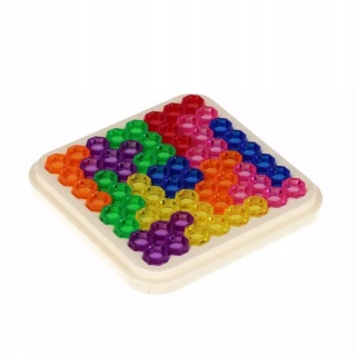 GRA LOGICZNA PUZZLE 15X15X4 PUD 7654, Kreatywne, Zabawki