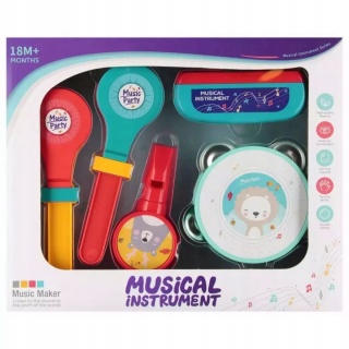 INSTRUMENTY MUZ ZEST 9788, Instrumenty muzyczne, Zabawki