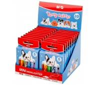 ZAKREŚLACZE MINI PUPPY PARTY 6kol., Zakreślacze, Art. do pisania i korygowania