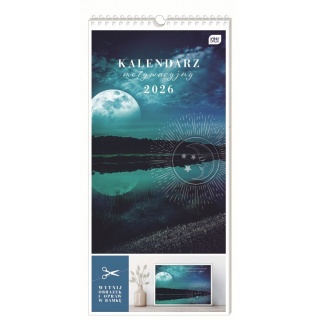 Kalendarz motywacyjny 22x46cm Magia 2026, Ścienne, Kalendarze