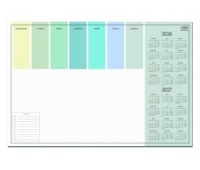 Biuwar 59x40cm 30kart.Colour 2026/2027, Biurkowe, Kalendarze