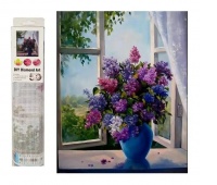 MOZAIKA DIAMENTOWA BZY W WAZONIE 7138