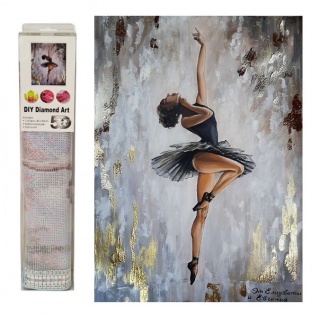 MOZAIKA DIAMENTOWA BALETNICA 7923, Zestawy kreatywne, Art. kreatywne